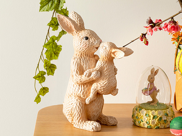Bunny Family Statuette 7.8х9.5х24.5 cm