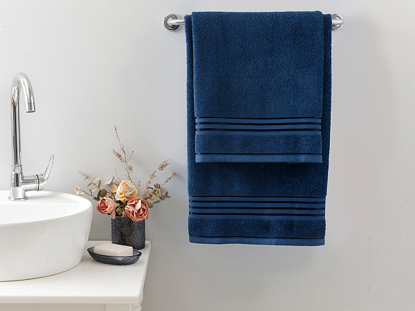 Romantic Stripe Bath towel 50х85+70х150 cm